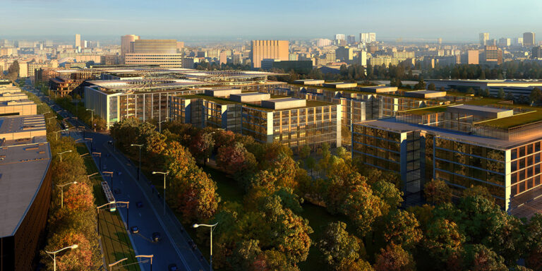 Aerial 3d renderings