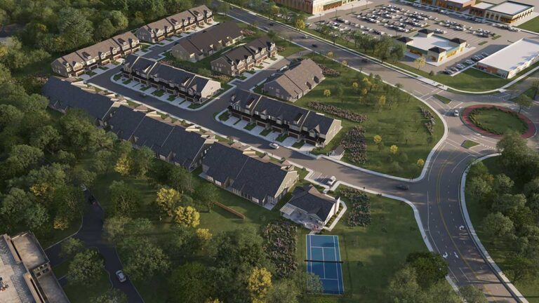 Aerial 3d renderings